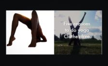 Five reasons to do yoga clothes free